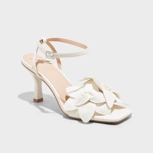 Women's Antonette Heels - A New Day White 7